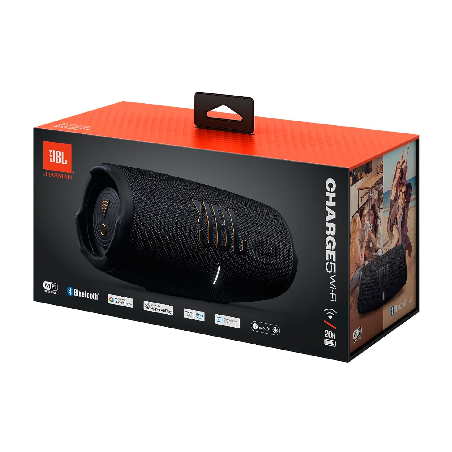 JBL Charge 5 Wi-Fi Portable Wi-Fi and Bluetooth speaker