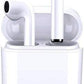 Ubon BT-200 Wireless Earbuds|Built-in 10hrs Backup Bluetooth Headset  (White, True Wireless)